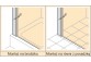 Dveře posuvné Huppe Aura Elegance , 900 x 900 mm, čiré sklo stříbrná mat , - sanitbuy.pl