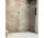 Sprchový kout druhu walk-in Novellini Giada H stálá 100 cm, 97-98,5 cm, profil chrom, čiré sklo