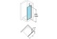 Dveře sprchové Huppe Design 501 - skládací, szer. 800 mm, sklo s povrchem Anti-Plaque- sanitbuy.pl