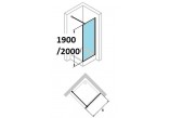 Dveře sprchové Huppe Design 501 - skládací, szer. 800 mm- sanitbuy.pl