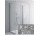 Dveře pro stěnu Radaway Fuenta New KDJ+S 80 cm, chrom, čiré sklo EasyClean, 384021-01-01R