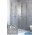 Dveře Radaway Fuenta New KDD-B 80 cm (typ - BIFOLD), cześć levá, chrom, čiré sklo EasyClean