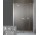 Dveře do niky Radaway Fuenta New KDJS 130 cm, Levé, chrom, čiré sklo EasyClean