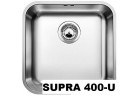 Komora ocelový Blanco SUPRA 400-U, podvěsná - broušená ocel 