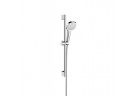 Sprchový set Hansgrohe Croma Select E Multi 0,65 m, velikost główki 110 mm, bílý/chrom