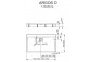 Brodzik Dolphi Radaway Argos D 100x80 obdélníková 180 x 80 cm- sanitbuy.pl