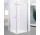 Sprchový kout Novellini Young 2.0 G+F rohová, dveře jednokřídlové i pevná boční stěna stálá, zakres regulacji 87-89 cm, profil chrom, čiré sklo , k montáži s vaničkou