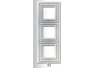 Radiátor Enix Libra (L-616) 60x162 cm - standardní barva