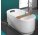 Vana volně stojící Sanplast Ergo oválný WOW-kpl/ER 80x180+ST31 volně stojící 180x80 cm