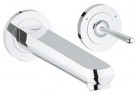 Umyvadlová baterie Grohe Eurodisc Joy nástěnná, dł. 226 mm, chrom, 2otvorová