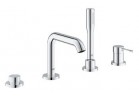 Vaňová baterie Grohe Essence, 4otvorová, wys. 251 mm - chrom