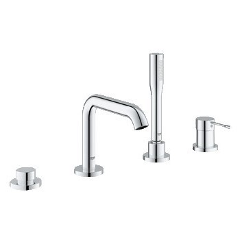 Bateria wannowa Grohe Essence stojąca, wys. 251 mm, chrom, 4-otworowa- sanitbuy.pl