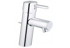 Umyvadlová baterie Grohe Concetto stojící, wys. 185 mm, chrom, jednootvorové, omedzovač prietoku 