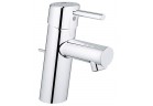 Umyvadlová baterie Grohe Concetto stojící, wys. 185 mm, chrom, jednootvorové, s odtokovou soupravou