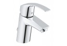 Umyvadlová baterie Grohe Eurosmart stojící, wys. 184 mm, chrom, jednootvorové, z opuszczanym łańcuszkiem