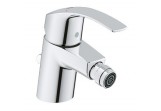 Bidetová baterie Grohe Eurosmart stojící, wys. 126mm, chrom, páková