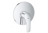 Sprchová baterie Grohe Eurosmart stěnová, chrom, páková, 1-přijímač