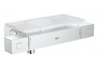 Sprchová baterie Grohe Grohtherm Cube, nástěnná, szer. 304 mm, chrom, s poličkou 