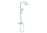 Zestaw prysznicowy Kludi Freshline Dual Shower System z termostatem, wys. 914-1233, chrom- sanitbuy.pl