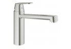 Dřezová baterie GROHE Eurosmart Cosmopolitan 1/2" stojící, wys. 245 mm, supersteel, páková