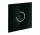 Tlačítko uruchamiający GROHE Ondus Digitecture Light wym. 200 x 200 mm, sametový černá