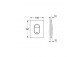 Rameno pro hlavovou sprchu Grohe stropní 296mm- sanitbuy.pl
