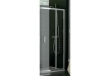 Sprchový kout, posuvné dveře SanSwiss TOP-LINE TOP pravé, szer. 1200 mm, wys. 1900 mm, stříbrná matná, čiré 
