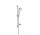 Sprchový set Hansgrohe Croma Select E Vario 0,65 m, bílý/chrom, mýdlenka Casetta