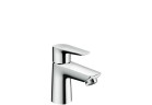 Umyvadlová baterie 1 držák Hansgrohe Talis E 80 wys. 158 mm, chrom, CoolStart, brak kompletu odpływego