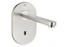 Baterie Grohe Ecosmart Cosmopolitan E, elektronické na infračervené paprsky, bez směšovače, výtokové rameno dł. 23 cm, ušlechtilá ocel