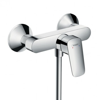 Bateria wannowa 2-uchwytowa Hansgrohe Logis szer. 184 mm, natynkowa, chrom, rozstaw: 153 mm- sanitbuy.pl