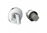 Bateria prysznicowa 1-uchwytowa Hansgrohe Logis podtynkowa, chrom, HighFlow - sanitbuy.pl