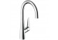 Bateria kuchenna 1-uchwytowa Hansgrohe Talis S 260 wys. 400 mm, chrom, obrotowa wylewka- sanitbuy.pl