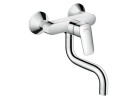 Dřezová baterie 1 držák Hansgrohe Logis stěnová, dł. 209 mm, chrom, 150 mm +/- 12 mm 