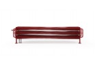 Radiátor Terma Ribbon HSD 19x154 cm - bílý/ barva