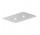 Horní sprcha z podwójnym osvětlením Zucchetti Isyshower stropní, 370 x 240 mm, chrom