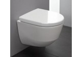 Mísa WC Laufen Pro závěsná, 36 x 49 cm, bílá, Rimless 