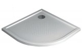 Sprchová vanička Novellini Victory A New 80x80 cm, výška 4,5 cm, akrylátátový, bílá