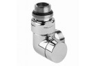 Ventil tříosový uzavírací rohový Terma, Levý, GZ 24x19 - chrom