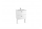 Souprava skříňka + umyvadlo Roca Victoria Basic Unik 60 cm bílý,
