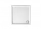 Čtvercová sprchová vanička, akrylátový Roca Malaga Square Flat 80 x 80 x 4 cm, bílá - sanitbuy.pl