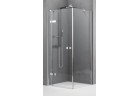 Dveře dvoudílný Novellini Gala G+F dveře szer. 86 - 88,5 cm, levé, čiré, chrom