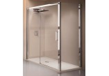 Drzwi prysznicowe przesuwane Novellini Kuadra 2P 126-132 cm lewe - sanitbuy.pl