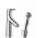Souprava Bidette Hansgrohe Talis E wys. 244 mm, chrom, odtok Push-Open G 1 1/4