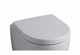 Sedátko WC Keramag iCon tvrdá, bílá, pánty kovové