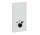 Sanitární modul Geberit Monolith do WC wiszącego, bílá/hliník, H101, připevnění 18/23 cm