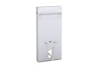 Sanitární modul Geberit Monolith pro bidet, bílá/hliník, H101, připevnění 18 cm
