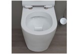 Mísa stojící WC Flaminia Link bílá, goclean, odtok do podlahy- sanitbuy.pl