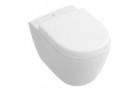 Závěsné wc WC Villeroy & Boch Subway 2.0 bílý Alpin CeramicPlus, 48 x 35,5 cm, bez rantu