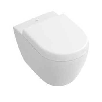 Závěsné wc WC Villeroy & Boch Subway 2.0 bílá Alpin CeramicPlus, 48 x 35,5 cm, bez rantu- sanitbuy.pl